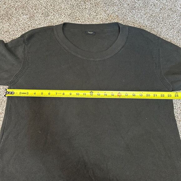 MOSSIMO DUTTI Women's Crewneck Knit Sweater Size M In Black - Picture 5 of 8